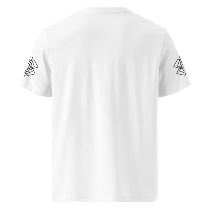 Camiseta Organic Geometric White