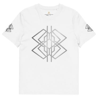 Camiseta Organic Geometric White